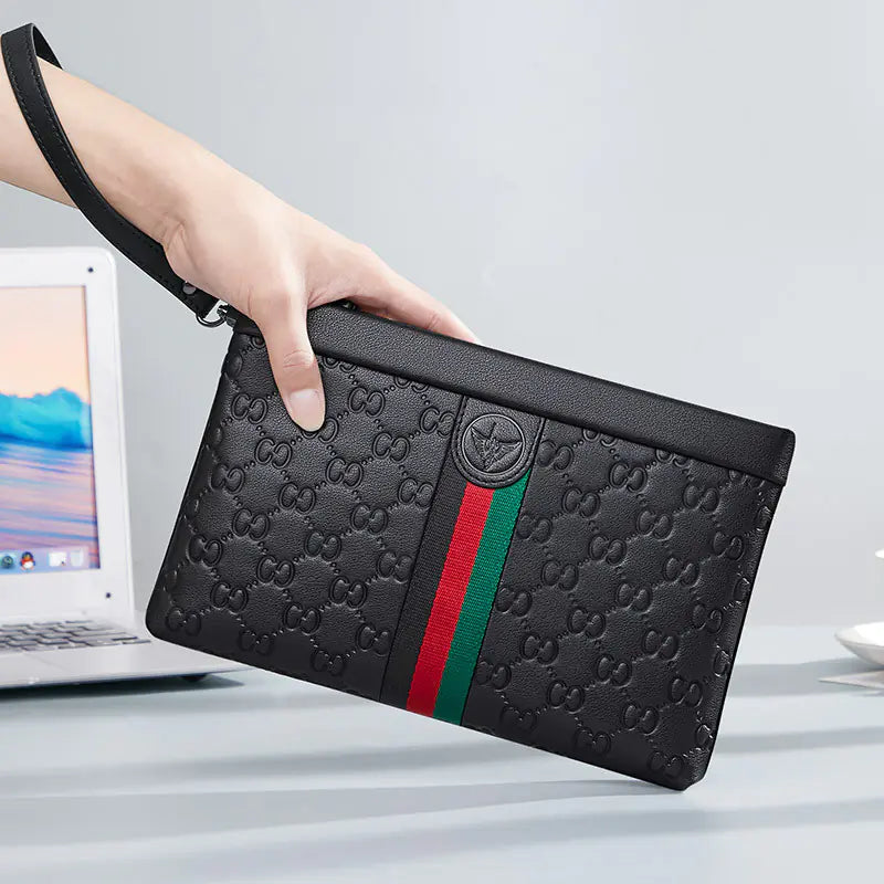 Men's Cowhide Envelope Clutch for All Occasions