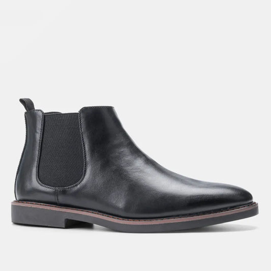 RainGuard Men's Leather Chelsea Boots