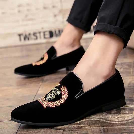 Sophisticated Men's Leather Shoe Covers