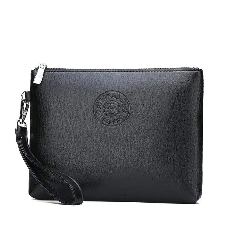 Sleek Men's PU Leather Clutch