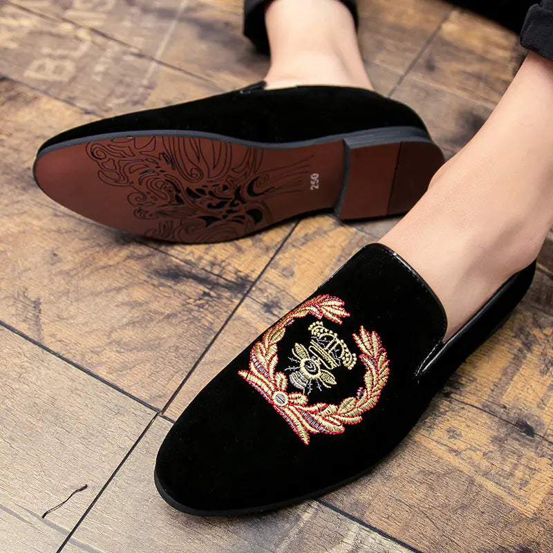 Sophisticated Men's Leather Shoe Covers