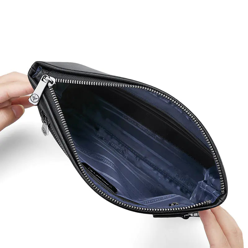 Men's Cowhide Envelope Clutch for All Occasions