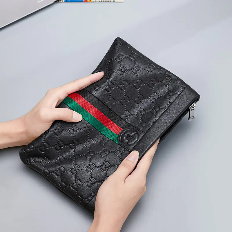 Men's Cowhide Envelope Clutch for All Occasions