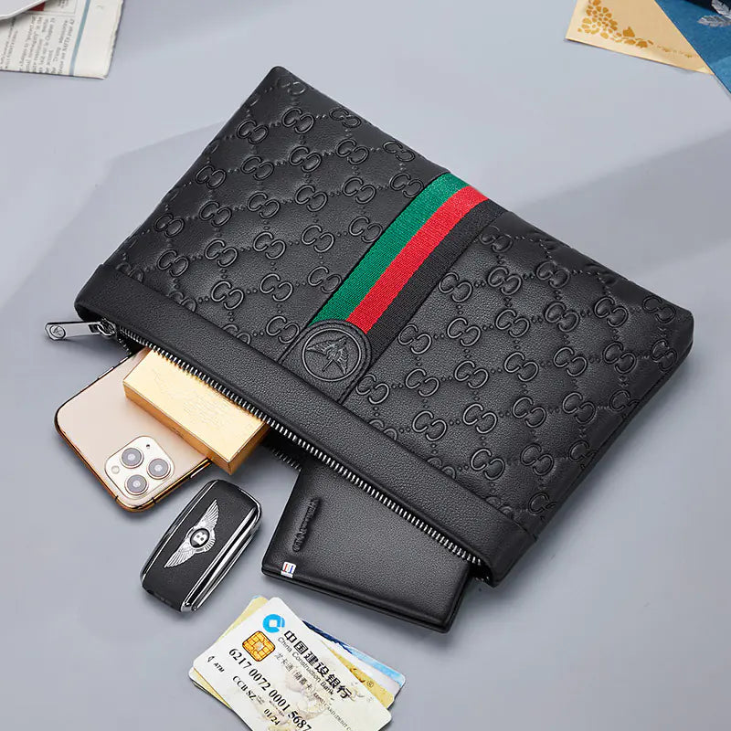 Men's Cowhide Envelope Clutch for All Occasions