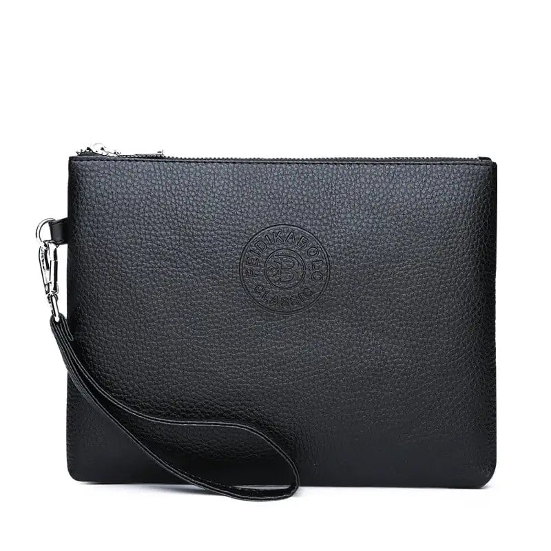 Sleek Men's PU Leather Clutch