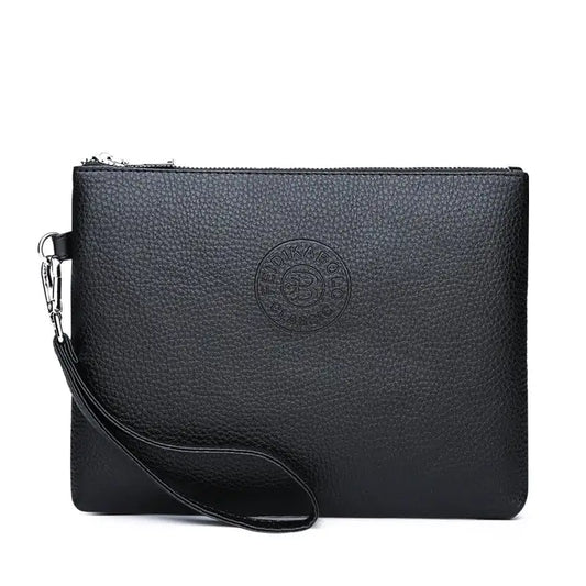 Sleek Men's PU Leather Clutch